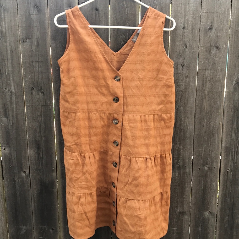 Orange ASOS dress